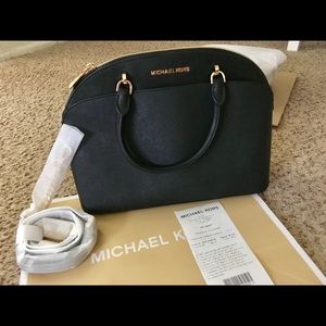 Michael Kors Emmy Large Saffiano Dome Satchel
